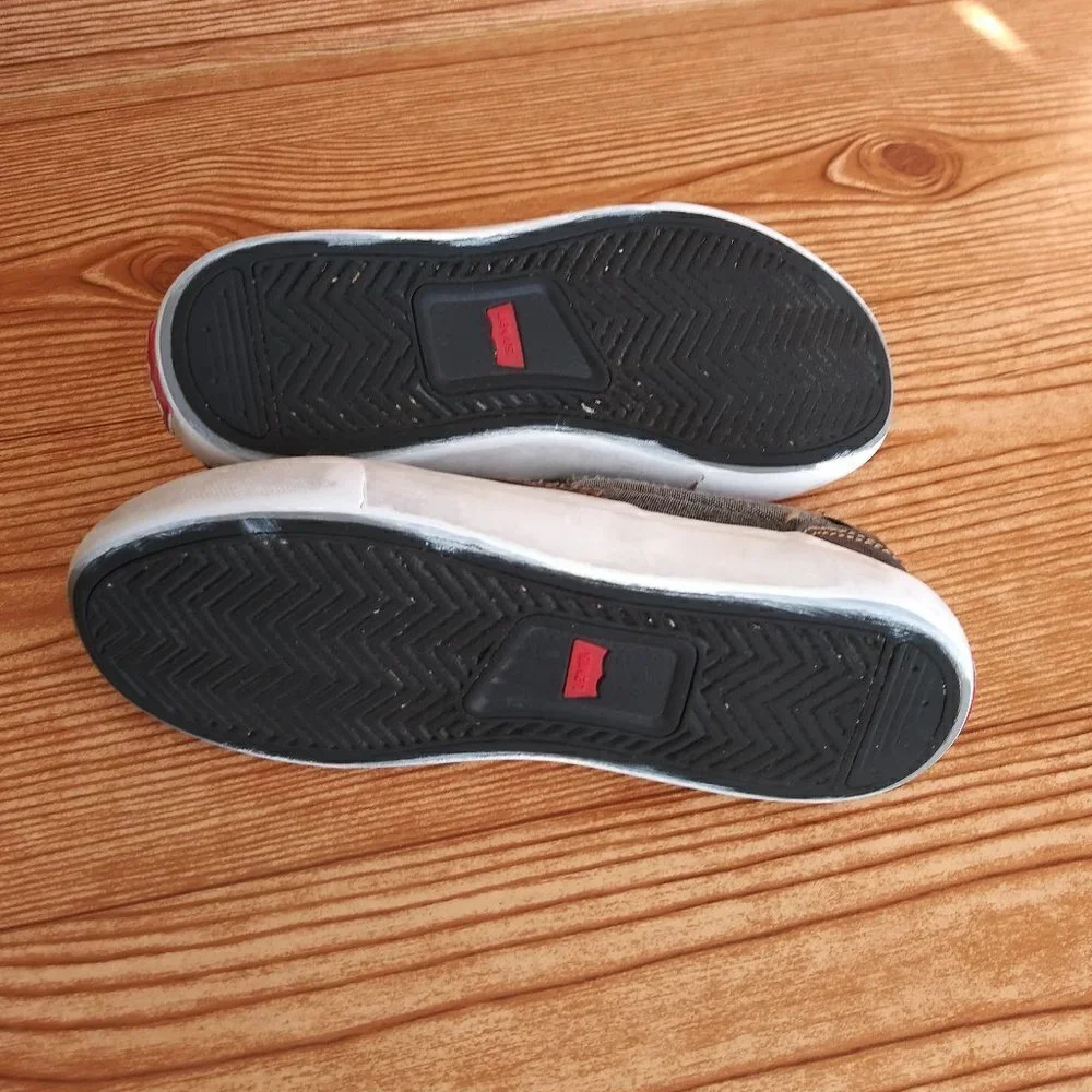 LEVI'S blue denim boy's sneakers size 12